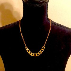 20” gold plated double chain